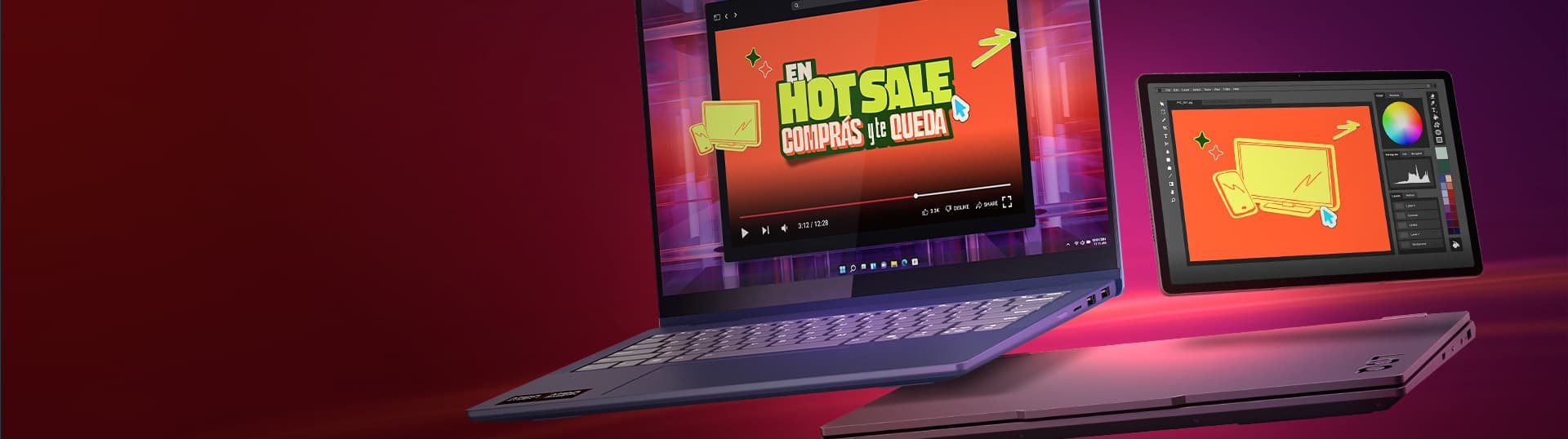 Lenovo se suma al Hot Sale con hasta 45% OFF y 12 cuotas sin interés